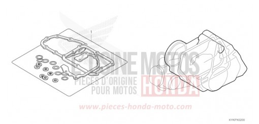 GASKET KIT B CRF110FR de 2024